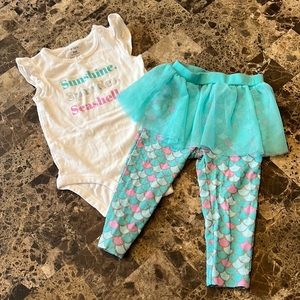 Carters Mermaid Outfit